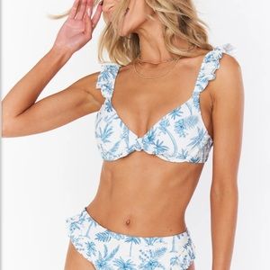 Show Me Your MuMu Boat Bikini Top (NWT)
